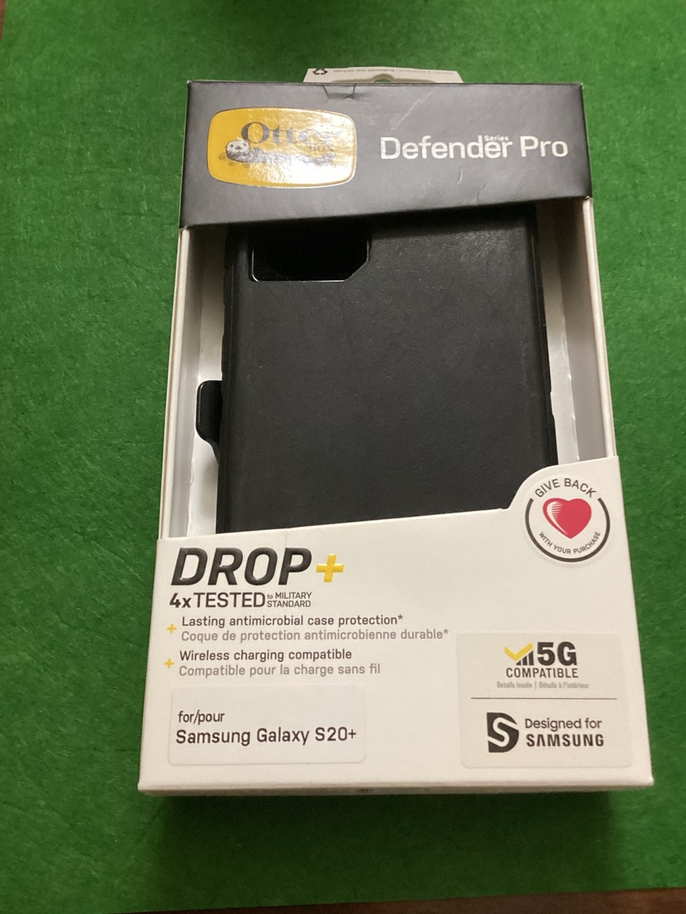 OtterBox Defender Pro Case for Samsung Galaxy S20+ - Black